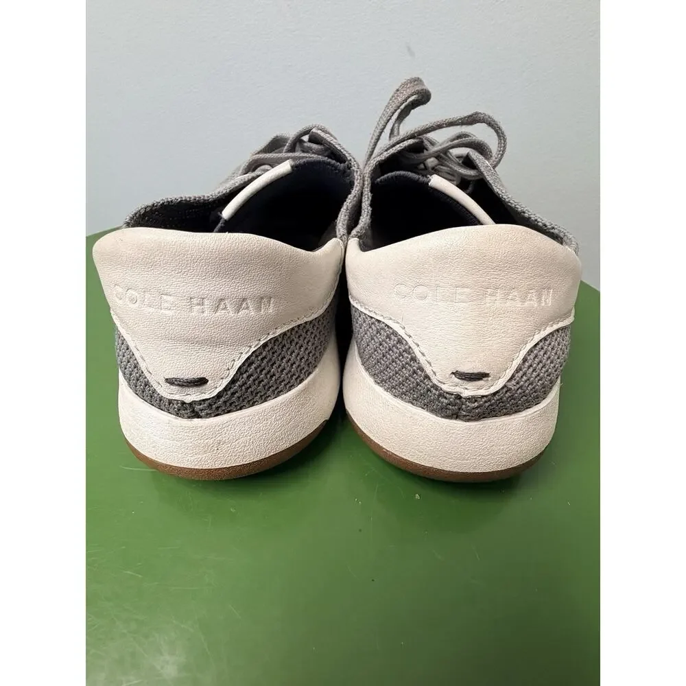Cole Haan Women's Grandpro Gray tennis knit mesh‎ stitchlite Sneakers Size 8.5 B